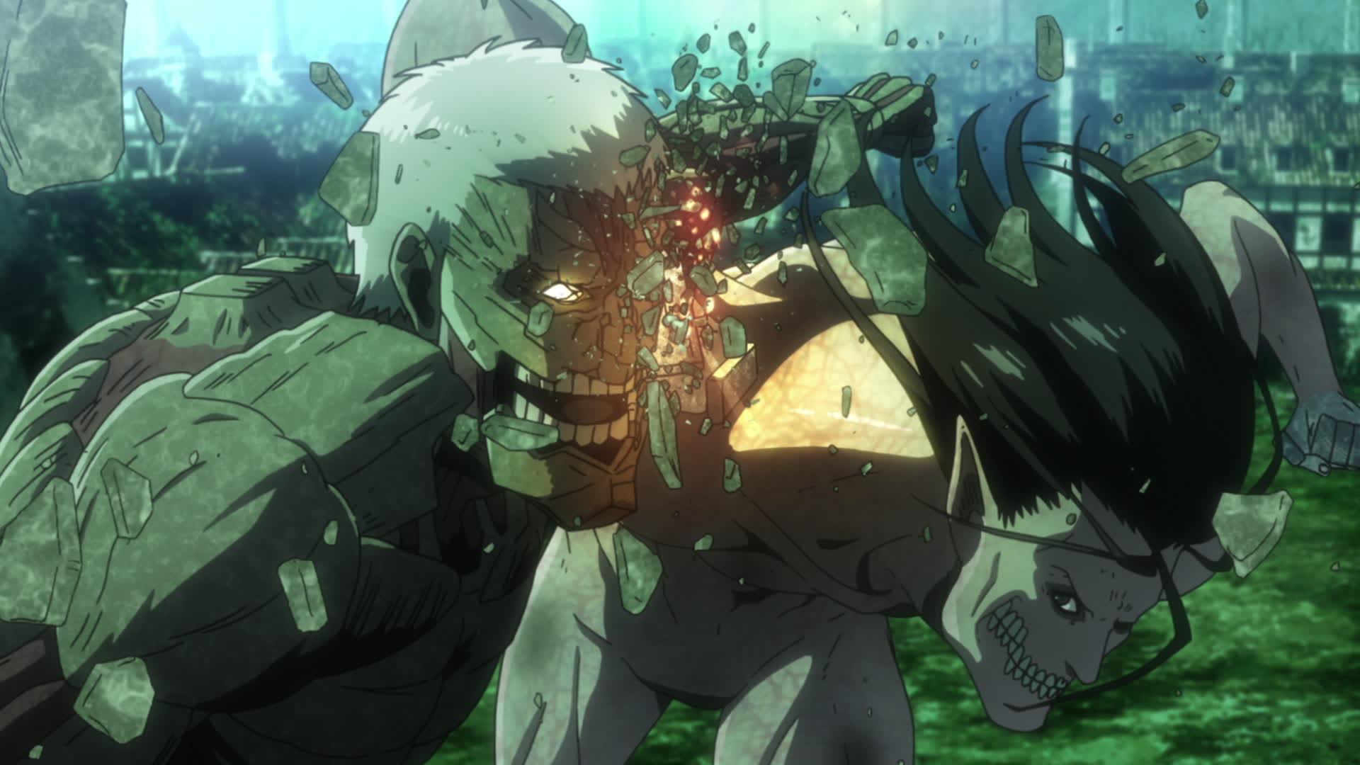 Titan Saison 3 Streaming Vf L'Attaque des Titans - Saison 3 - 3 Épisode 22 : De l'autre côté