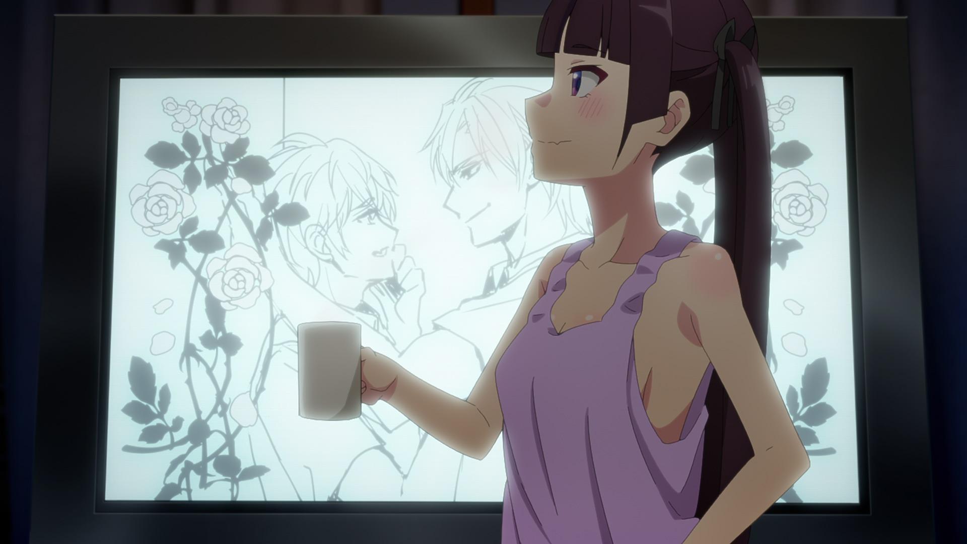 Kakushite! Makina-san!! - 1 Épisode 2 : Ainsi, Makina emménagea chez