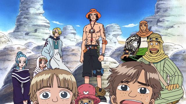 One Piece : Saga 02 - Alabasta - 4 Épisode 101 : Un duel de feu ! Ace