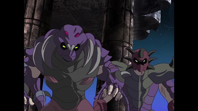 Saint Seiya : Chapitre Hadès - 1 Épisode 7 : Le Groupe vêtu de noir